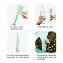 3pcs Irrigation Indoor Outdoor Slow Release Plant Self Watering Spikes Auto Drip