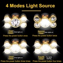 5-Head Headlight Super Bright Rechargeable headlamp