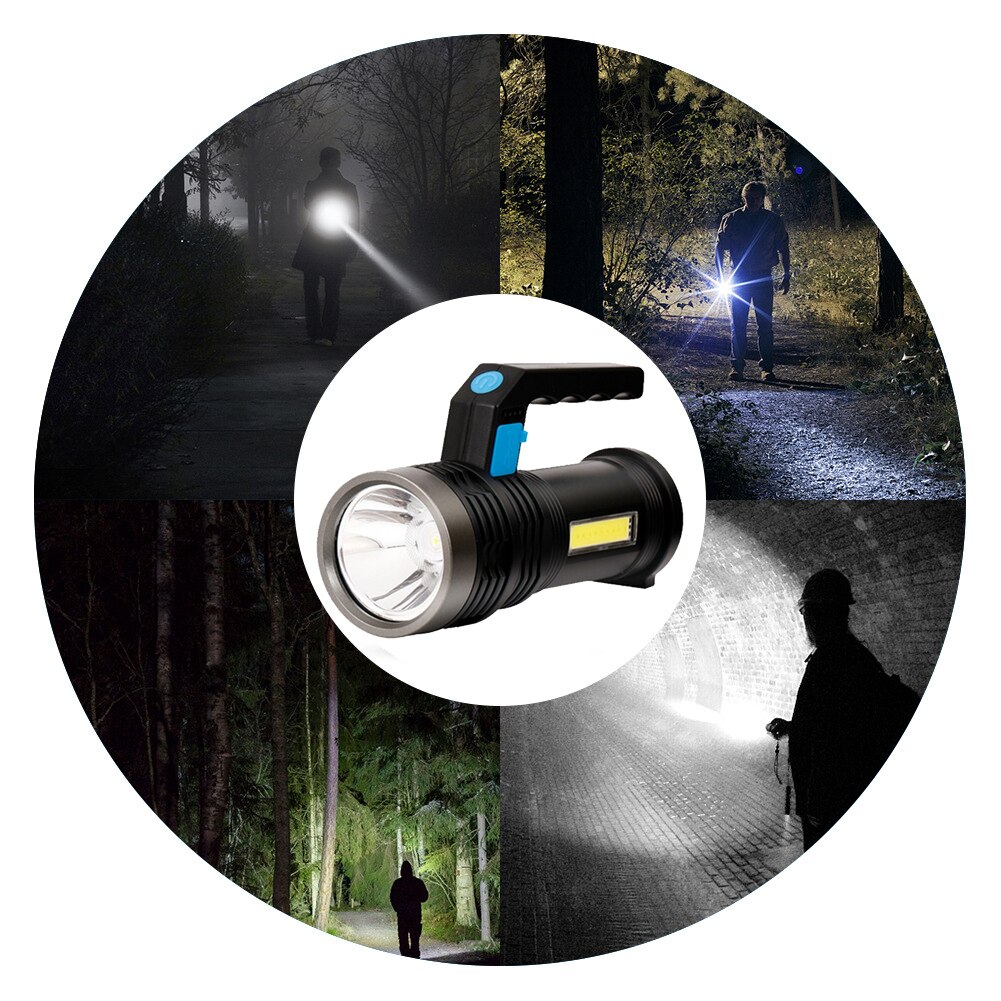 Four-Core Portable High Bright Small Lantern Flashlight