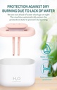 3.3L A12 humidifier household large-capacity humidification dual nozzle cool color night light
