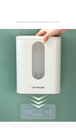 Disposable Cup Holder Water Dispenser Dustproof Cup Holder Wall Mount Double Tube Paper Cup Rack