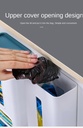 Creative Wall Mounted Garbage Bag Storage Box Bathroom Toilet Kitchen Plastic Storing Shelf