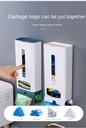 Creative Wall Mounted Garbage Bag Storage Box Bathroom Toilet Kitchen Plastic Storing Shelf