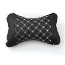 Microfiber Leather Cushion Car Headrest Neck Pillow