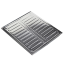 Gas Stove Protector Aluminum Foldable Oil Baffle Plate Kitchen Frying Pan Oil Splash Protection Screen Plate