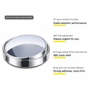 360 Degree HD Blind Spot Adjustable Car Rearview Convex Mirror for Reverse Wide Angle Vehicle Parking Rimless Mirrors
