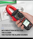 ANENG ST180 4000 Counts Digital Clamp Meter AC Current Multimeter Ammeter Voltage Tester Car Amp Hz Capacitance NCV Ohm Tool