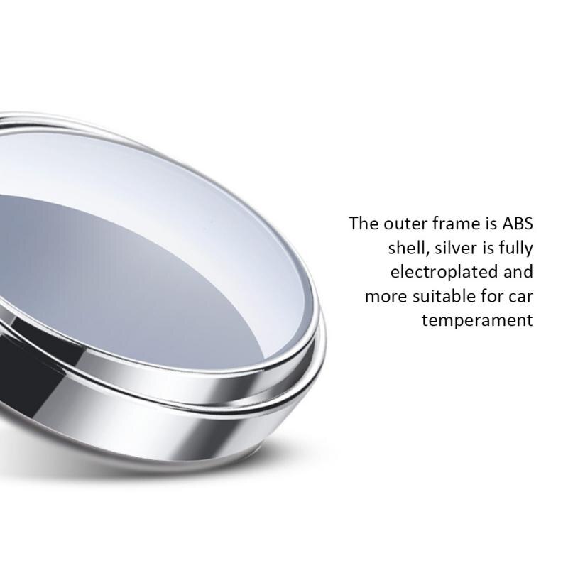 360 Degree HD Blind Spot Adjustable Car Rearview Convex Mirror for Reverse Wide Angle Vehicle Parking Rimless Mirrors