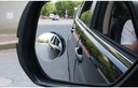 1 PC Car Back Seat Rear Passenger Get Off B-pillar Small Round Mirror Eliminate Blind Spot Dead Zone Mirror