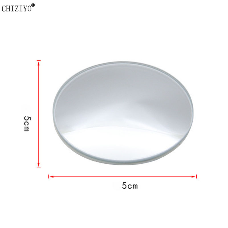 1 PC Car Back Seat Rear Passenger Get Off B-pillar Small Round Mirror Eliminate Blind Spot Dead Zone Mirror