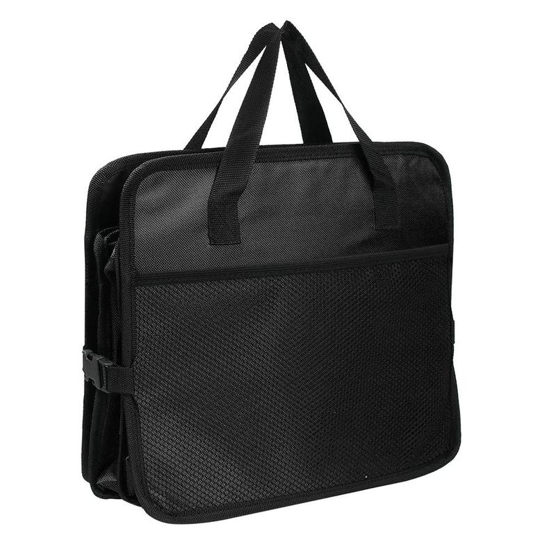 Foldable Insulation Storage Box organizer Drink Food Insulation Basket with handle Car Container Oxford cloth