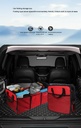 Foldable Insulation Storage Box organizer Drink Food Insulation Basket with handle Car Container Oxford cloth