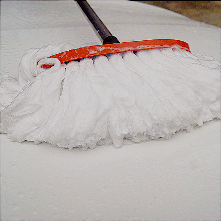 Telescopic Long Handle Car Vehicle Washing Cleaning Dust Removal Mop Brush Tool