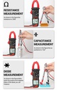 ANENG ST180 4000 Counts Digital Clamp Meter AC Current Multimeter Ammeter Voltage Tester Car Amp Hz Capacitance NCV Ohm Tool