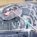 Telescopic Long Handle Car Vehicle Washing Cleaning Dust Removal Mop Brush Tool