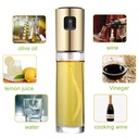 BBQ grill sprayer press leak-proof glass oiler kitchen oil spray bottle oiler seasoning bottle