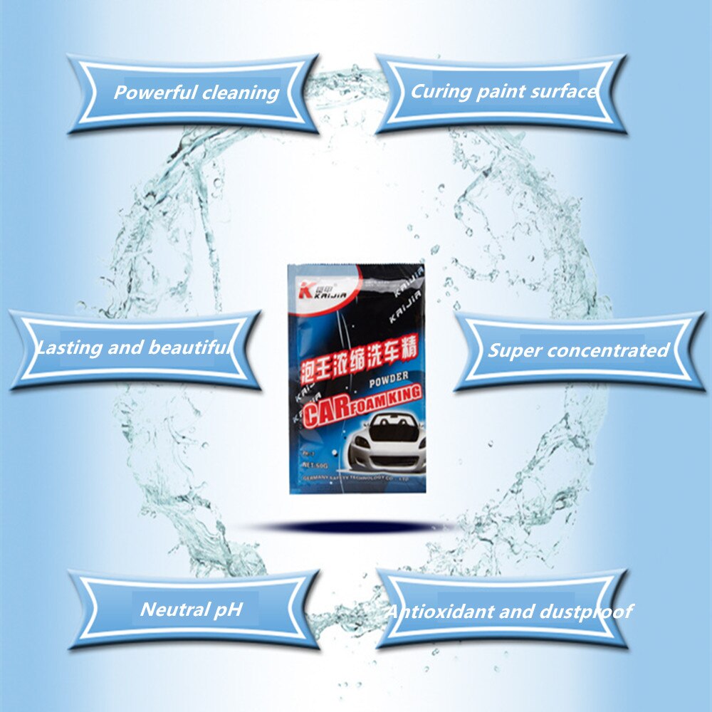 Car Wash Powder High Foam Car Wash Shampoo Concentrated Foam Car Wash Liquid