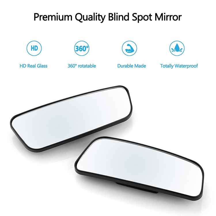 1 Pair Blind Spot Mirror Wide Angle Mirror 360 Degree Adjustable Convex Rear View Mirror Car mirror for All Universal Vehicles