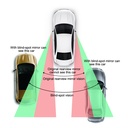 1 Pair Blind Spot Mirror Wide Angle Mirror 360 Degree Adjustable Convex Rear View Mirror Car mirror for All Universal Vehicles