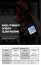 ANENG ST180 4000 Counts Digital Clamp Meter AC Current Multimeter Ammeter Voltage Tester Car Amp Hz Capacitance NCV Ohm Tool