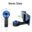 2 in 1 Car Headrest Hook With Phone Holder Car Seat Back Hanger