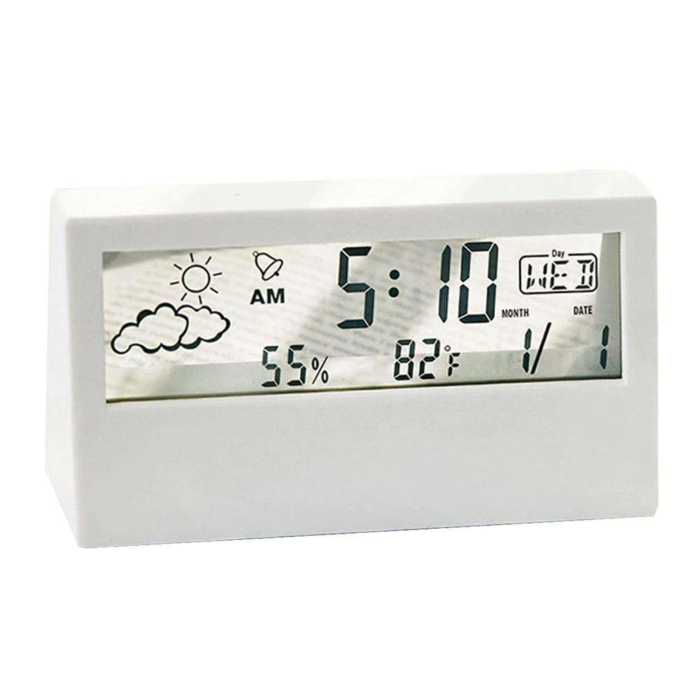 Transparent Electronic Alarm Clock