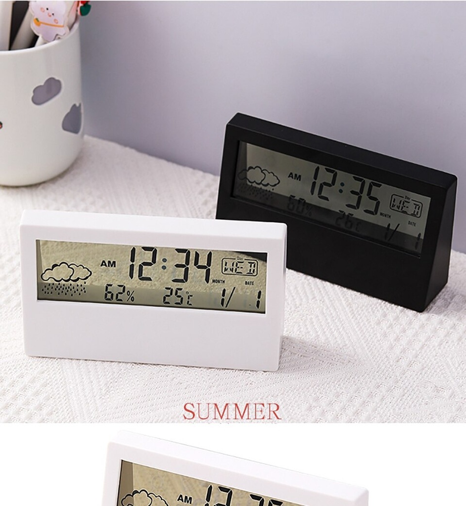 Transparent Electronic Alarm Clock