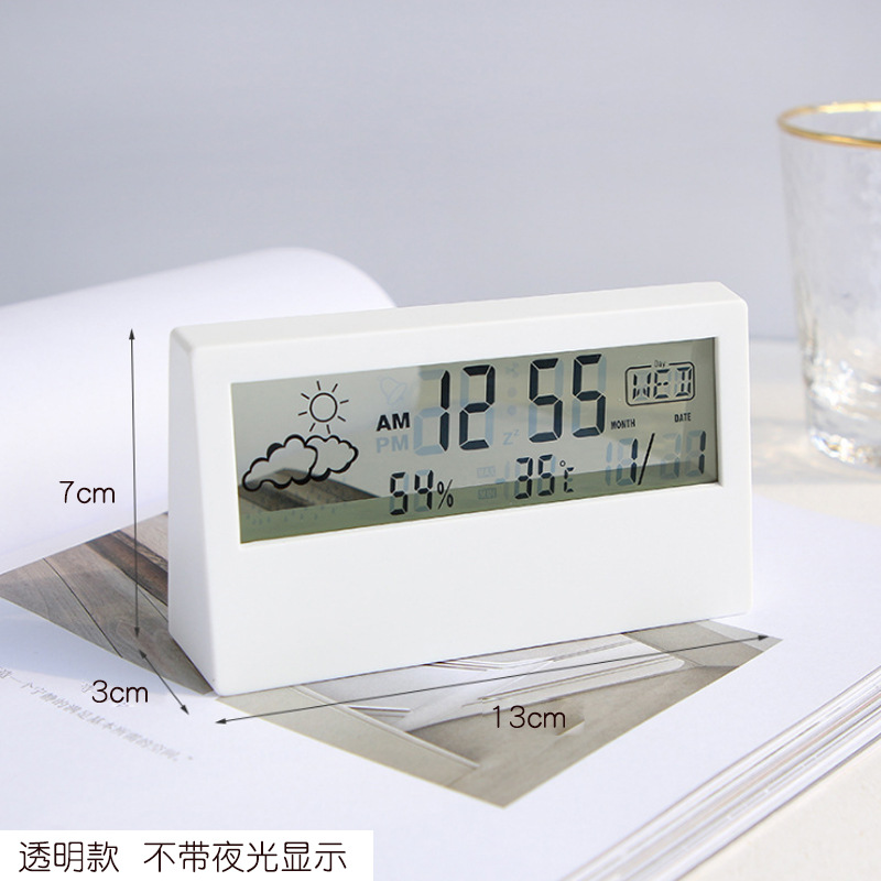 Transparent Electronic Alarm Clock