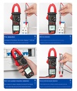 ANENG ST180 4000 Counts Digital Clamp Meter AC Current Multimeter Ammeter Voltage Tester Car Amp Hz Capacitance NCV Ohm Tool
