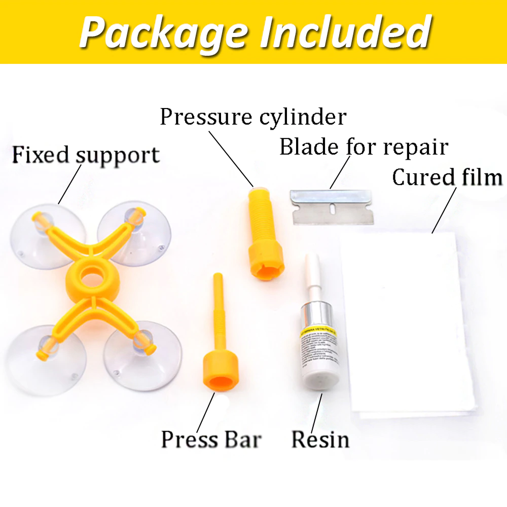 Car Windshield Blade Fluid Glass Repair Auto Glass Nano Repair Liquid DIY Window Repair Tool From Scratch Crack Reduction
