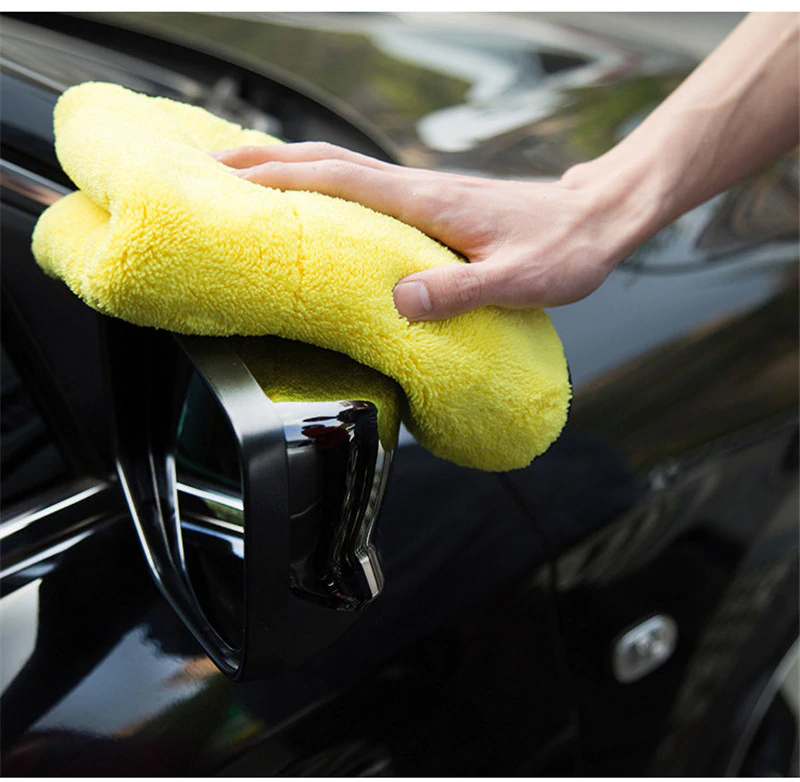 Microfiber Auto Wash Towel Car Cleaning Drying Cloth Hemming Car Care Cloth Detailing Car Wash Towel