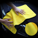 Microfiber Auto Wash Towel Car Cleaning Drying Cloth Hemming Car Care Cloth Detailing Car Wash Towel
