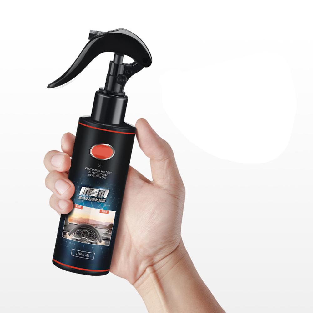 120ml Automobile Front Window Glass Long Lasting Anti-Fog Agent Car Rear View Mirror Window Defogger Liquid Glass Defogging