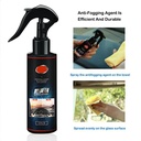 120ml Automobile Front Window Glass Long Lasting Anti-Fog Agent Car Rear View Mirror Window Defogger Liquid Glass Defogging