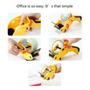 Tape Cutter Dispenser Manual Sealing Device Carton Sealer Width 6cm/2.36in Packager Cutting Machine Easy To Operate
