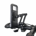 360 Rotatable Waterproof Bicycle Motorcycle Mobile Phone Holder Bike Handlebar Non-slip Clip Stand Mount Bracket