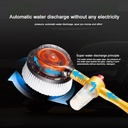 Car Rotating Clean Round Brush Rotating Auto Water Spray Brush Car Wash Cleaning Brush Car Washer Auto Parts Round Brush