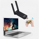 PIX-LINK USB Dual 300Mbps 802.11b/g/n Wireless Wi-Fi Router Repeater Extender