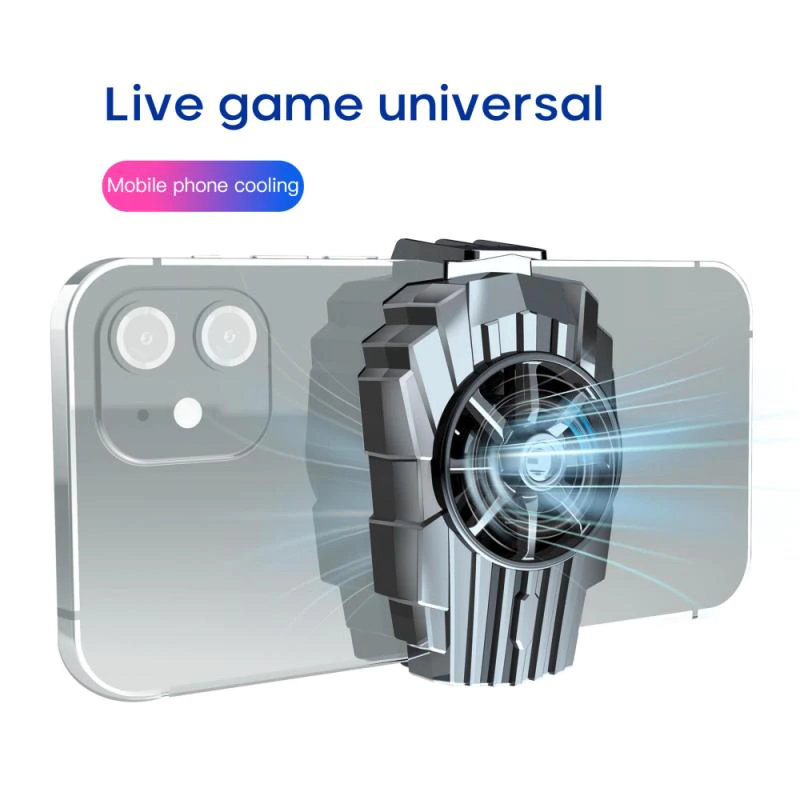G6 Universal Mobile Phone Cooler Game Cooling Fan Gamepad Holder Stand Radiator