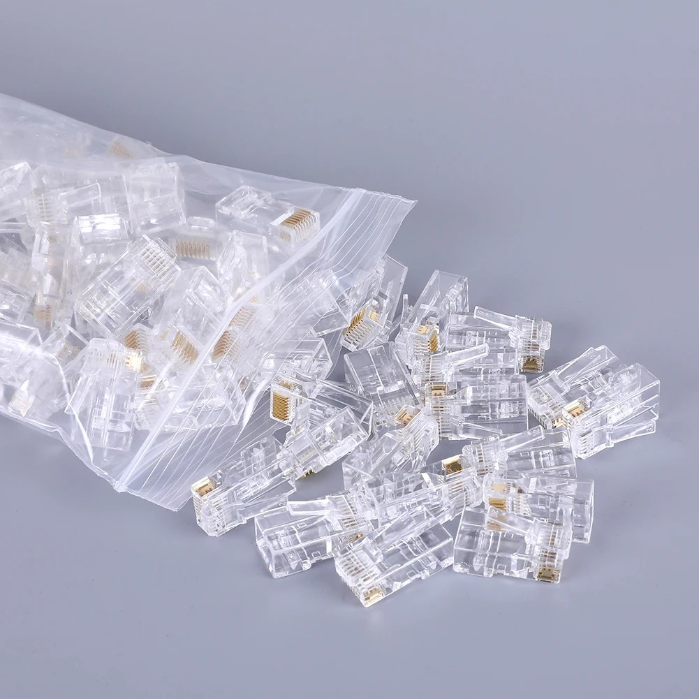 Cat5E RJ45 8P8C network cable connector