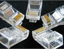 Cat5E RJ45 8P8C network cable connector