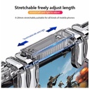 19 Stretchable PUBG Game Controller Gamepad Joystick For Mobile Phone 6 Finger Controller Trigger Game Shooter Fire Button