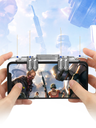 19 Stretchable PUBG Game Controller Gamepad Joystick For Mobile Phone 6 Finger Controller Trigger Game Shooter Fire Button