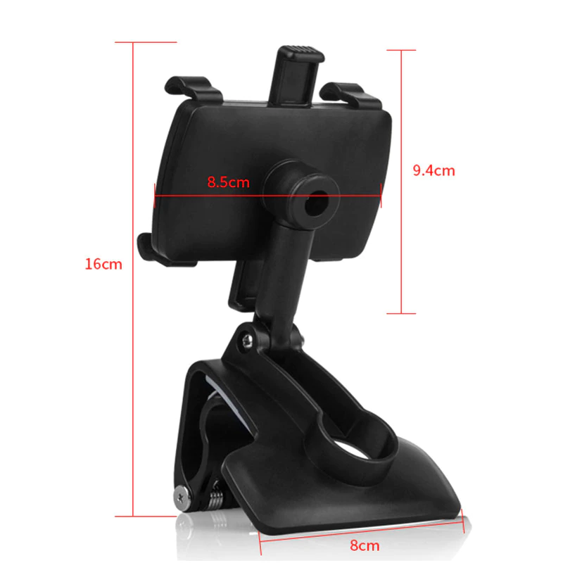 Car dashboard phone holder
