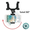 Car rearview mirror phone holder