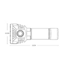 6 Led Portable Flashlight USB Rechargeable 4 Mode Flashlights
