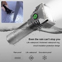 6 Led Portable Flashlight USB Rechargeable 4 Mode Flashlights