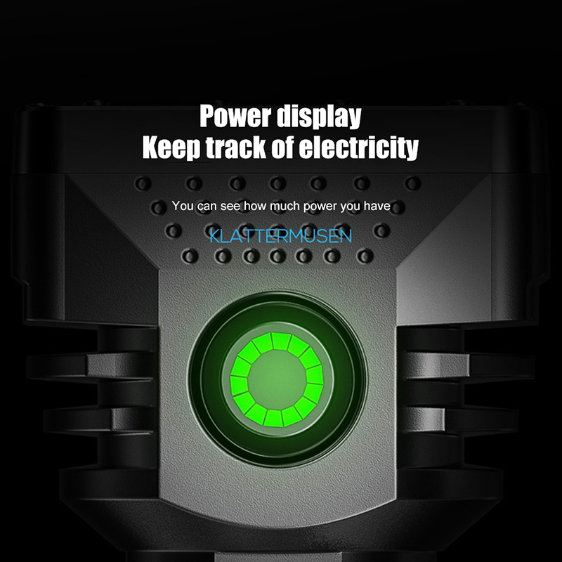 6 Led Portable Flashlight USB Rechargeable 4 Mode Flashlights