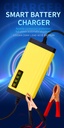 Intelligent pulse 12V 8-20AH lead-acid battery motorcycle battery charger