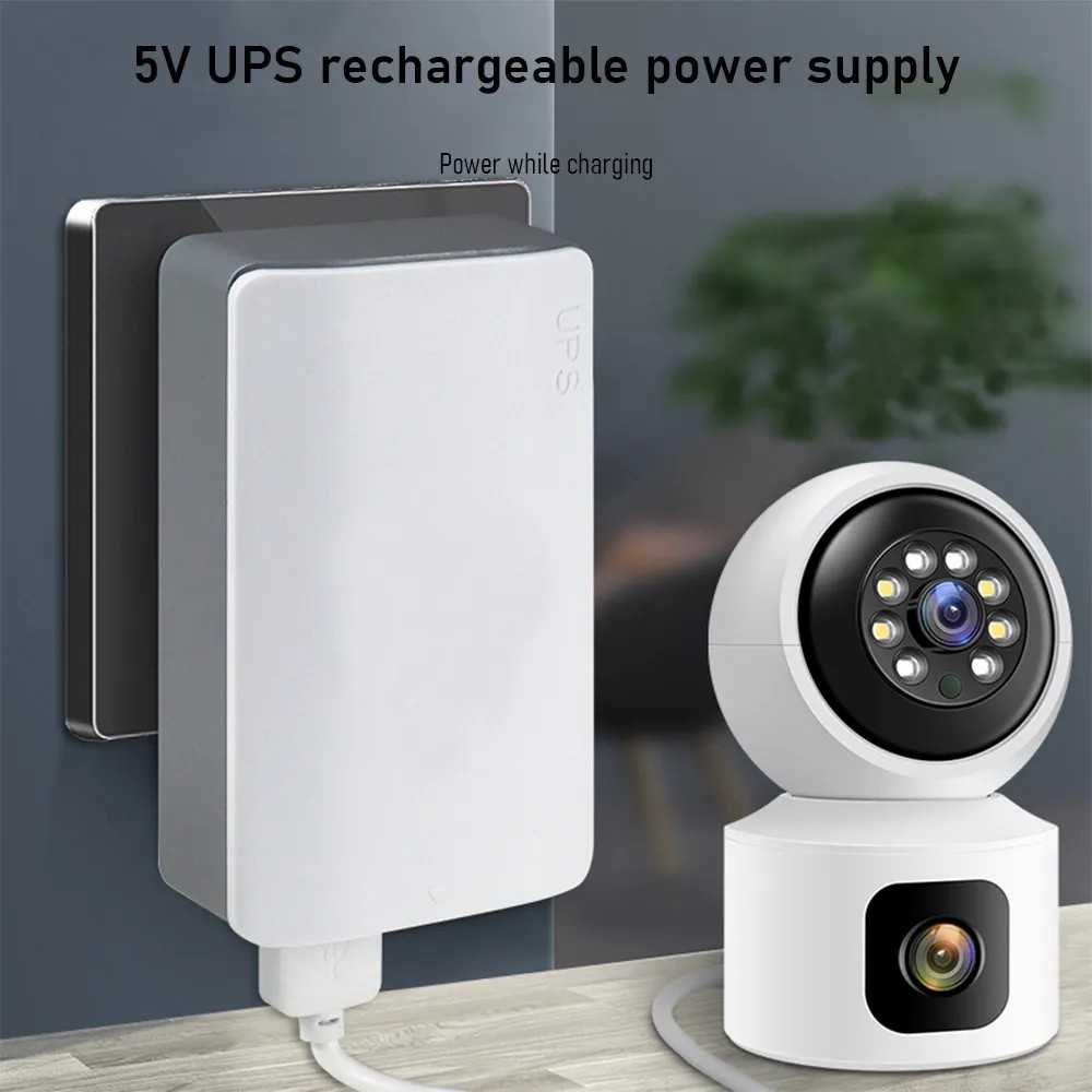 Mini DC UPS Uninterruptible Power Supply Is a Standby Energy Storage Power Supply 5V 1800mAh for CCTV Camera